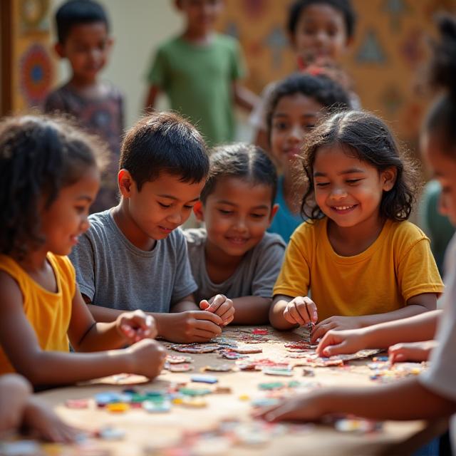 Educación cultural y diversidad colombiana en talleres artísticos